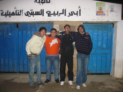 me azeddin and souhaib.walid.adnan.m'y friends